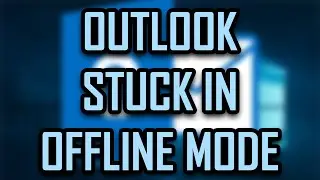 MICROSOFT OUTLOOK - STUCK IN OFFLINE MODE FIX (CAN'T SEND / RECEIVE EMAILS)  [2025]