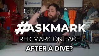 Red Mark on My Face After a Dive 