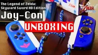 Legend Of Zelda Skyward Sword Limited Edition Joy-Cons Unboxing!