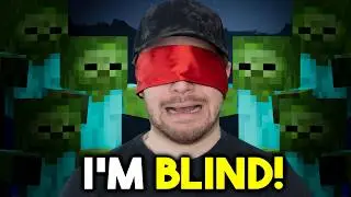Can You Beat Minecraft Blindfolded?