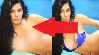 How to remove cloths in fotoshop cs5 by using eraser tools