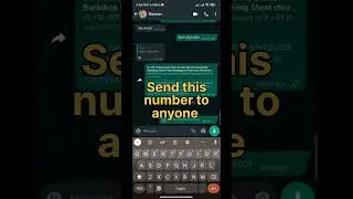Send Whatsapp messages without save number #shorts