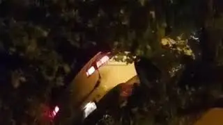 Улетел в кювет