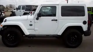 2012 JEEP WRANGLER TWO DOOR ARCTIC WALK AROUND REVIEW 4WD AUTO SOLD! 8804 www.SUMMITAUTO.com