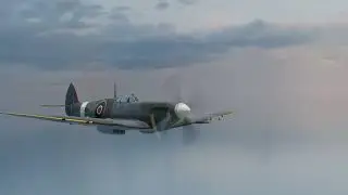 R.A.F Supermarine Spitfire PT989 Mk9 (Restore to Flight Project Part 4 ) - Blender 4.2