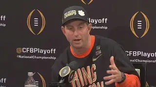 Dabo Swinney post National Championship press conference