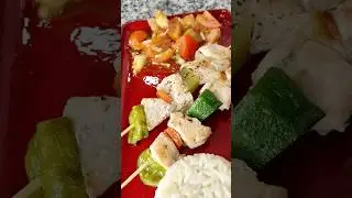 En 20 minutos prepara tu comida. ♨️ Brochetas de pollo ♨️ #ladulceteresa #food #recetas #cena #comer