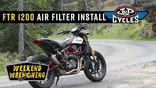 How to Change an Indian FTR1200 Air Filter : Weekend Wrenching