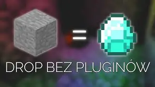 DROP from STONE without plugins in Minecraft (1.13 and 1.14)!