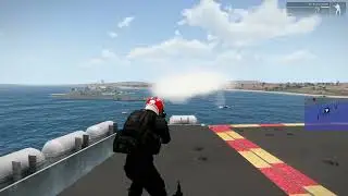 ARMA 3 SHIP MISSILE LAUNCH!!!!!!