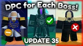 DPC for Each Boss and MiniBoss Anime Fighters Simulator Update 35