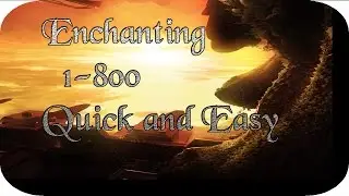 How to Level Enchanting with Draenic dust in 10 - 12 minutes