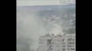 Прилёт в дом в Белгороде 12 мая