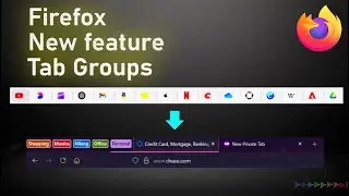 Firefox Tab Groups Feature