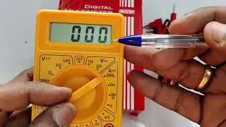 DIGITAL MULTIMETER உபயோகிப்பது எப்படி