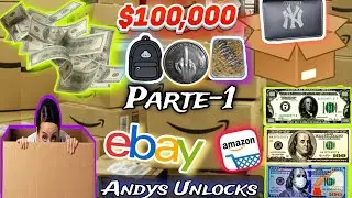 1 Hora Abriendo Paquetes De Un Total $10,000 Dolares  :O Parte 1 - Packages Totaling $10,000 Dollars