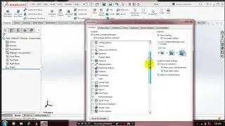 HOW TO  SHOW HEADS UP TOOLBAR( VIEW MANAGER) IN SOLIDWORKS