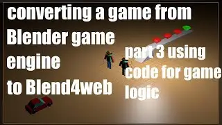 Make a Simple 3D Web Car Game Part 3 Using JavaScript to Detect Collisions and Update the Score