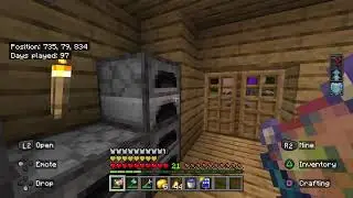 Playing Minecraft realm