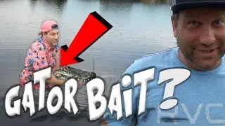 CAN WE CATCH A GATOR😁