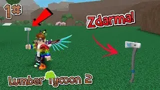 Speciální TWITTER AXE ZDARMA!!? / ROBLOX / Lumber Tycoon 2 / jurasek05