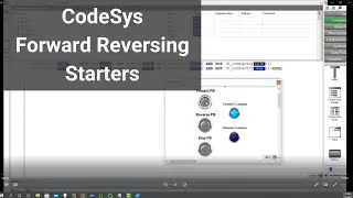 Forward Reversing Starter Control Logic CodeSys V3