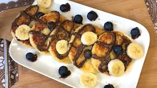 Syrniki - Crêpe au fromage cottage || recette russe d’un déjeuné