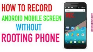 How to record screen on Android without root  (No root)