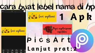 cara buat label nama