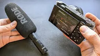 How to Get the BEST Audio Quality from Sony ZV-E10 Camera + Adjust Audio Recording Volume