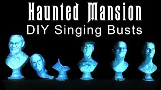 Haunted Mansion Singing Busts DIY