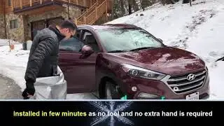 Car Magnetic Windshield Snow Cover