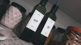 Como fazer ETIQUETAS para POTES de MANTIMENTOS em CASA ▪︎ Tay Vasconcelos