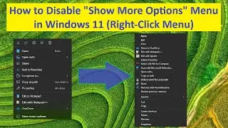 How to Disable  