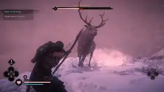 Assassin's Creed Valhalla. I brought brave warriors with me. Elk of Bloody Peaks.