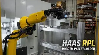 Haas Robotic Pallet Loader - Haas Automation