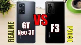 Realme GT Neo 3T vs Poco F3 ✅
