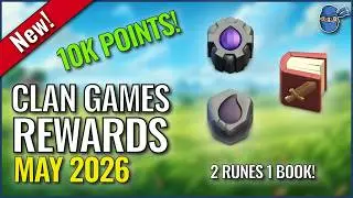 Clan Games Rewards - May 2026 | Clash of Clans