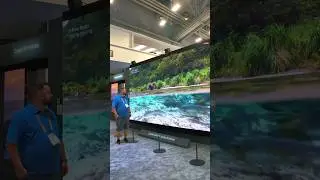 Massive MicroLED Video Display