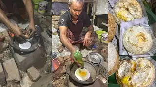 Dim Chitai Pitha Mix Bengali Street Food 😱😋The Food Capture