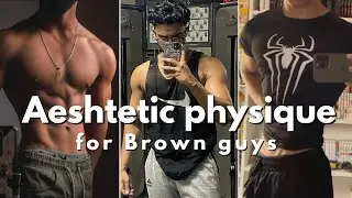 Aesthetic V-shape physique for Brown guys