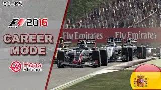 F1 2016 CAREER MODE | A REALITY CHECK | Part 5 - Spanish GP (Haas)