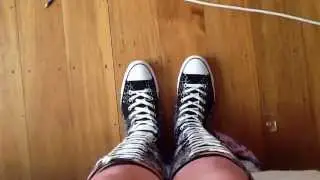 My knee high converse ❤