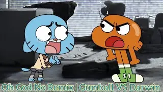 Friday Night Funkin' - Oh God No Remix | Gumball VS Darwin - El Increíble Mundo de Gumball