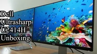 Dell Ultrasharp U2414H unboxing