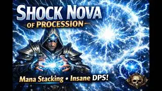 Shock Nova of Procession Build – PoE 3.28 (Archmage Hierophant) Huge AoE  Strong boss damage