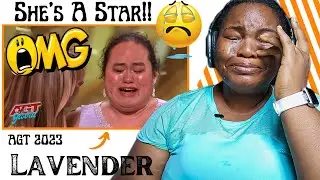 Golden Buzzer: Lavender Darcangelo wins over Heidi Klum with a STUNNING song! | Auditions | AGT 2023