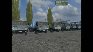 Farming Simulator 2013 - моды  KamAZ-43502 Pack