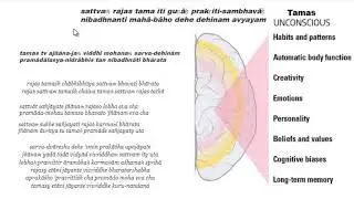 Tri Guna - Personality