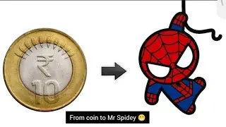 How I created Mr Spidey from a Coin 🪙